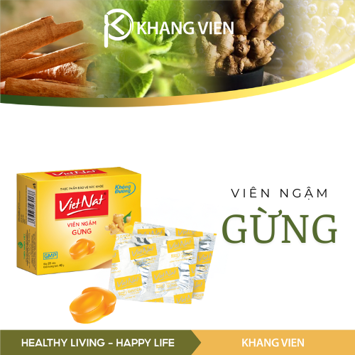 Viên ngậm gừng 20
